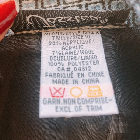 JESSICA Trumpet Skirt Above The Knee Light Blue💙 - Picture 8 of 16